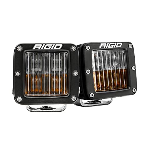 RIGID Industries 50482 D-Series SAE Fog Light Yellow/White Dual Color Pair