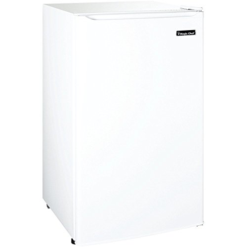 MagicChef MCBR350W2 3.5 Cu Ft Compact Refrigerator with Freezer White
