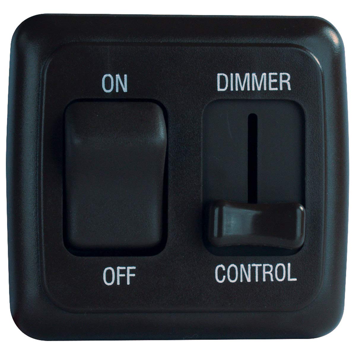 Valterra DGLD25VP Pulse Wave LED Dimmer Switch with On/Off - Black 12V DC