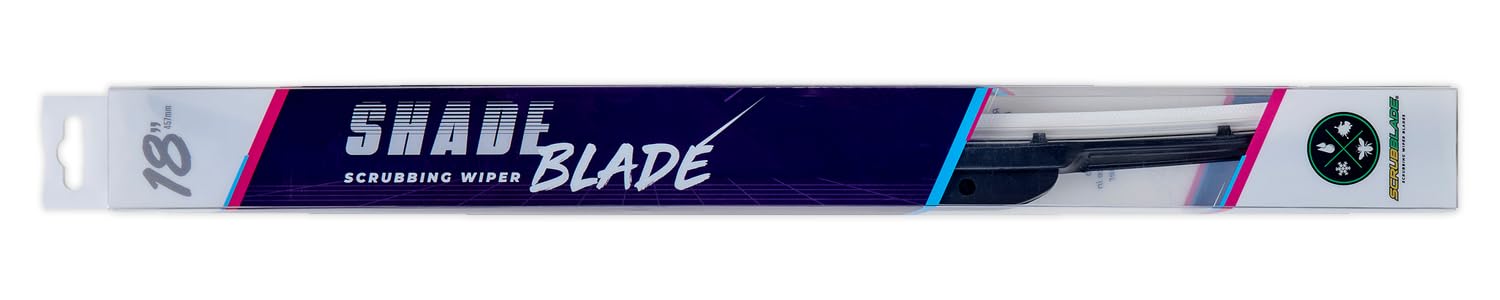 Scrubblade CBW1600 16" 410Mm White Silicone Shadeblade Wiper Blade