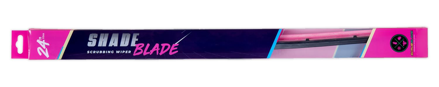 Scrubblade CBP1800 18" Pink Silicone Shadeblade Wiper Blade