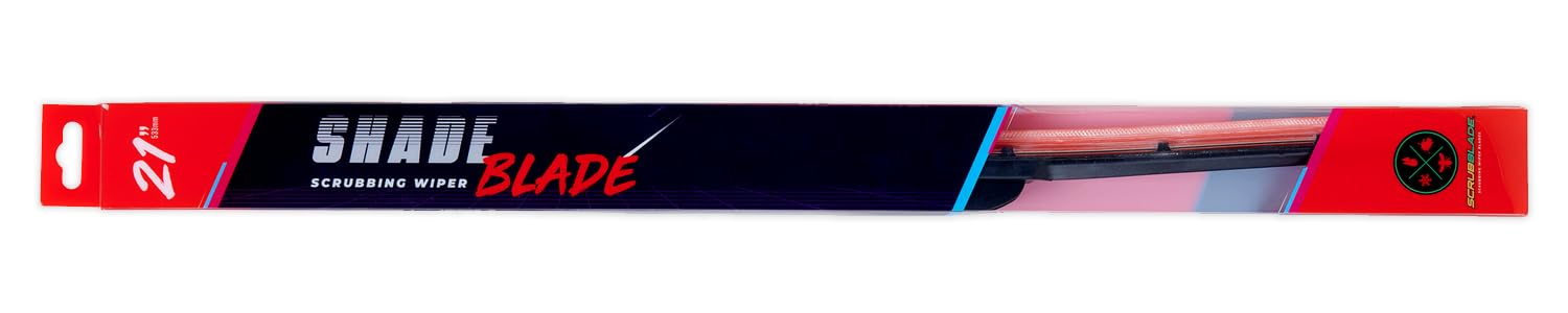 Scrubblade CBR1800 18" Red Silicone Shadeblade Wiper Blade