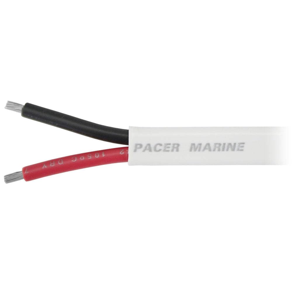 Pacer Performance W12/2DC-100 Pacer Duplex Wire 100' 12/2 Red, Black