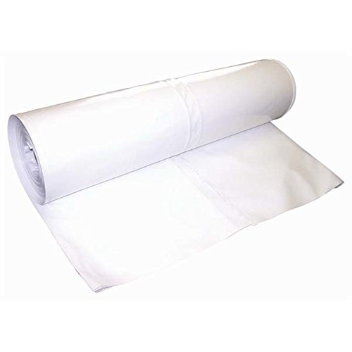 Poly America SF0620100W 20' x 100' 6 Mil White Shrink Wrap Film