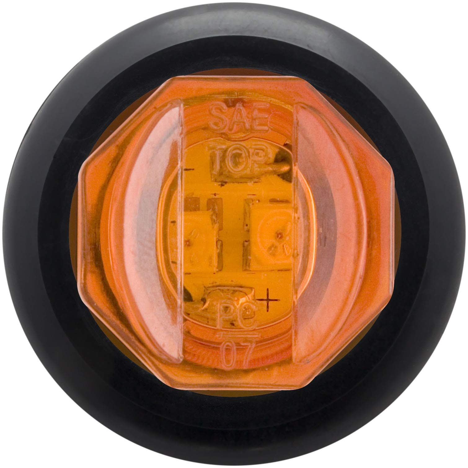 Optronics MCL11AKB Uni-Lite Sealed LED Marker/Clearance Light- Amber  - Single
