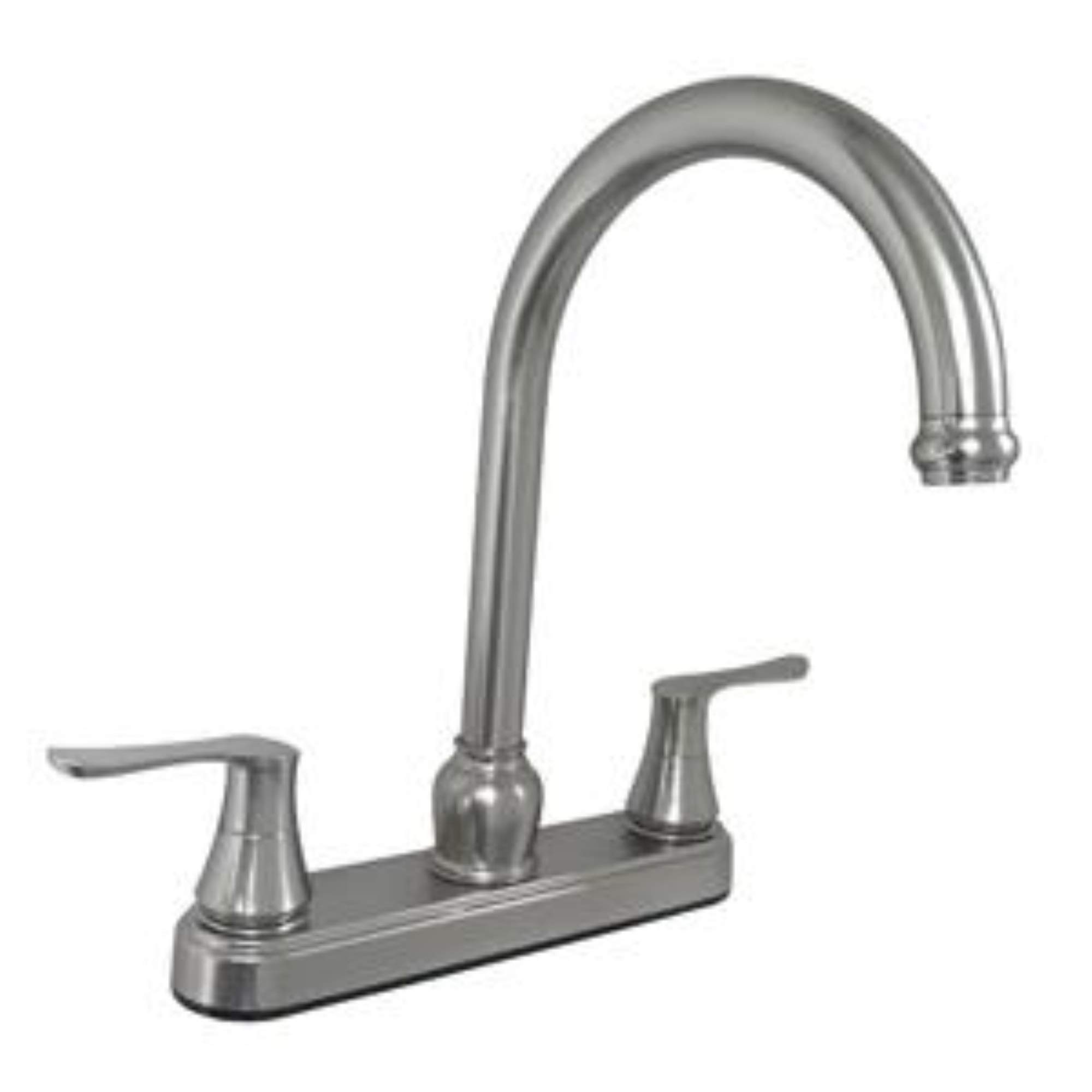 Empire Brass U-YNN800GSN-DH3-25MM-E 8-Inch Non-Metallic Kitchen Faucet Brushed Nickel