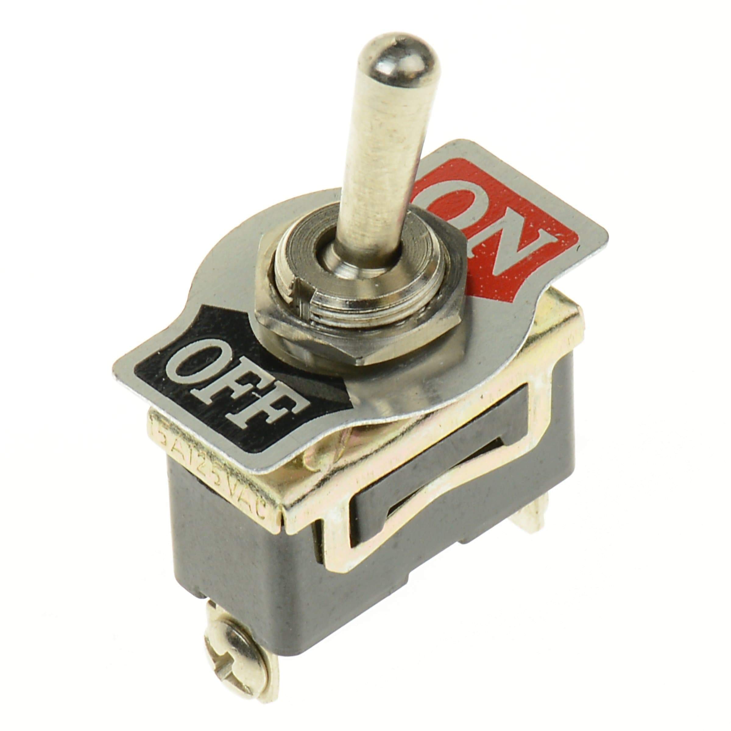 T-H Marine BE-EL-51330-DP Chrome Plated On-Off Toggle Switch