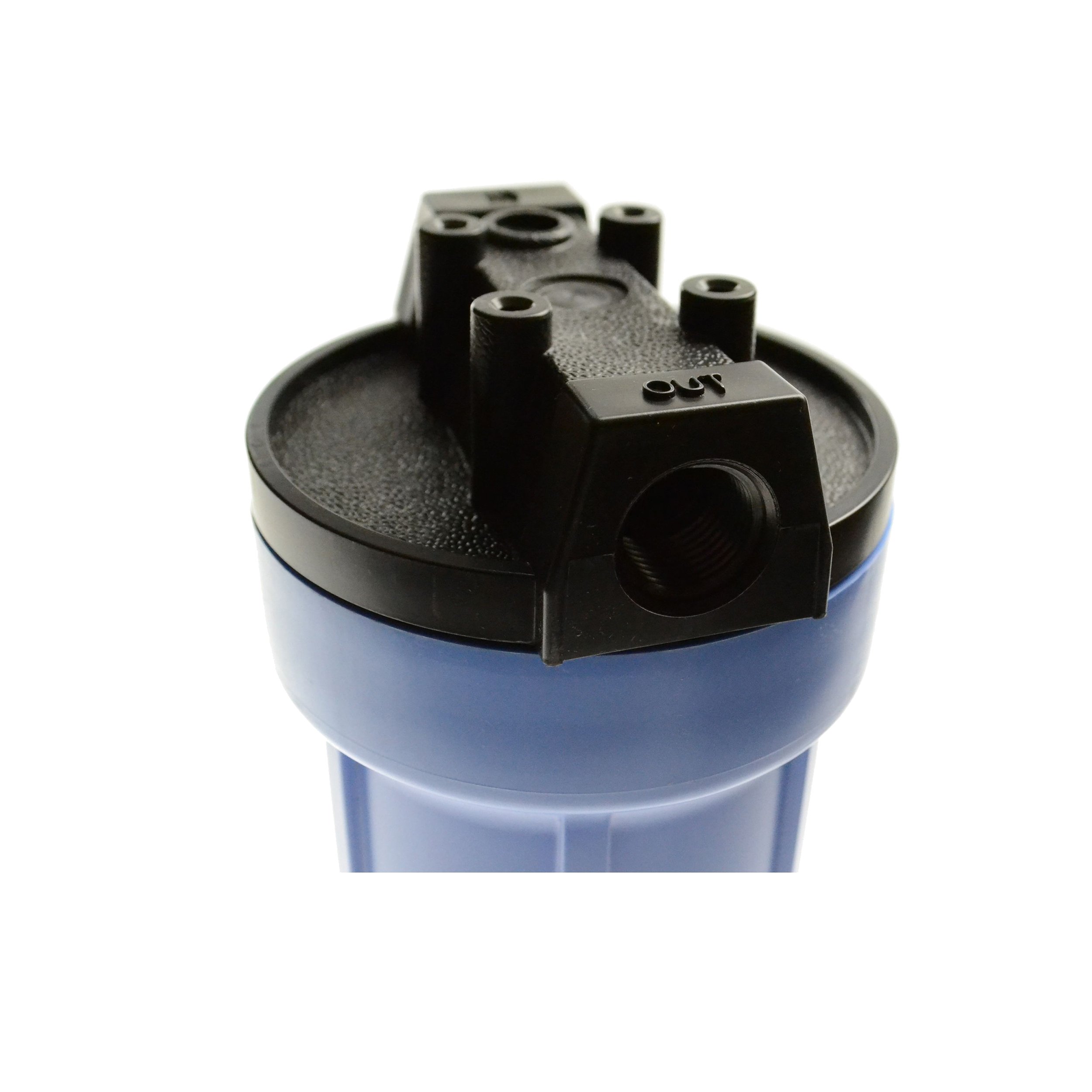 Shurflo 158196 10" Water Filter Housing with 1/2" Ports