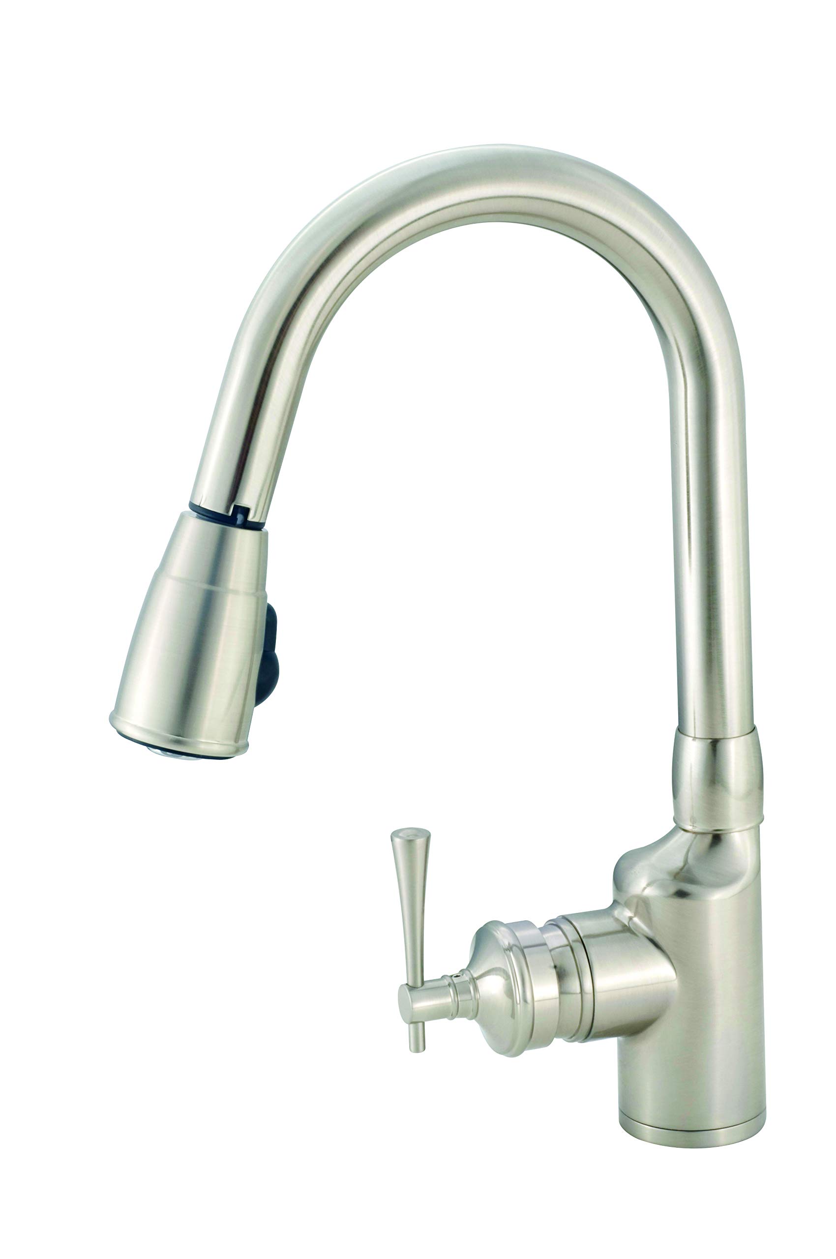 Empire Brass Company SL2000N RV Kitchen Faucet Pull-Down Sprayer Brushed Nickel
