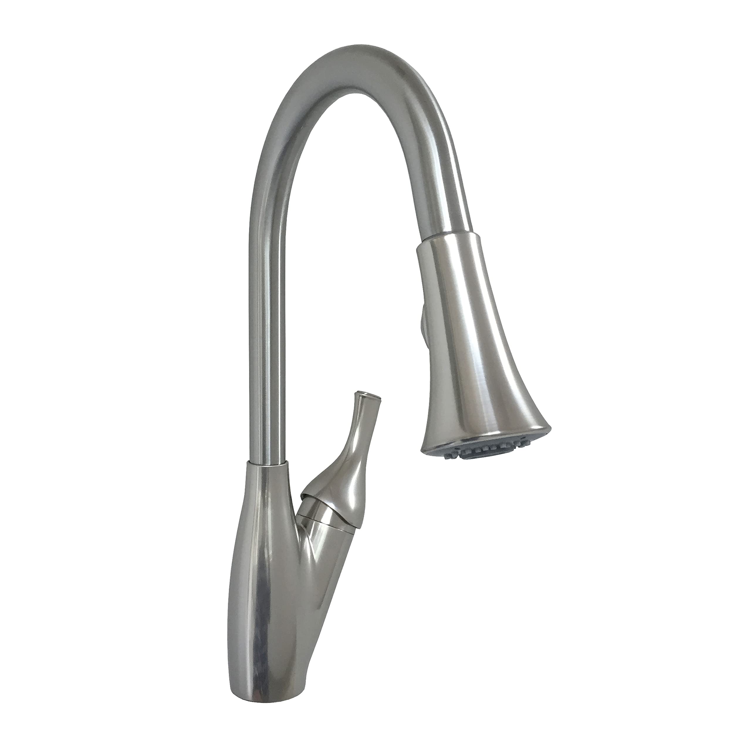 Empire Brass Company SL3000N-A Single-Lever Pull-Down Kitchen Faucet with Trumpet Head