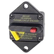 Blue Sea Systems 7088-BSS 285 Series 120A Circuit Breaker Panel Mount