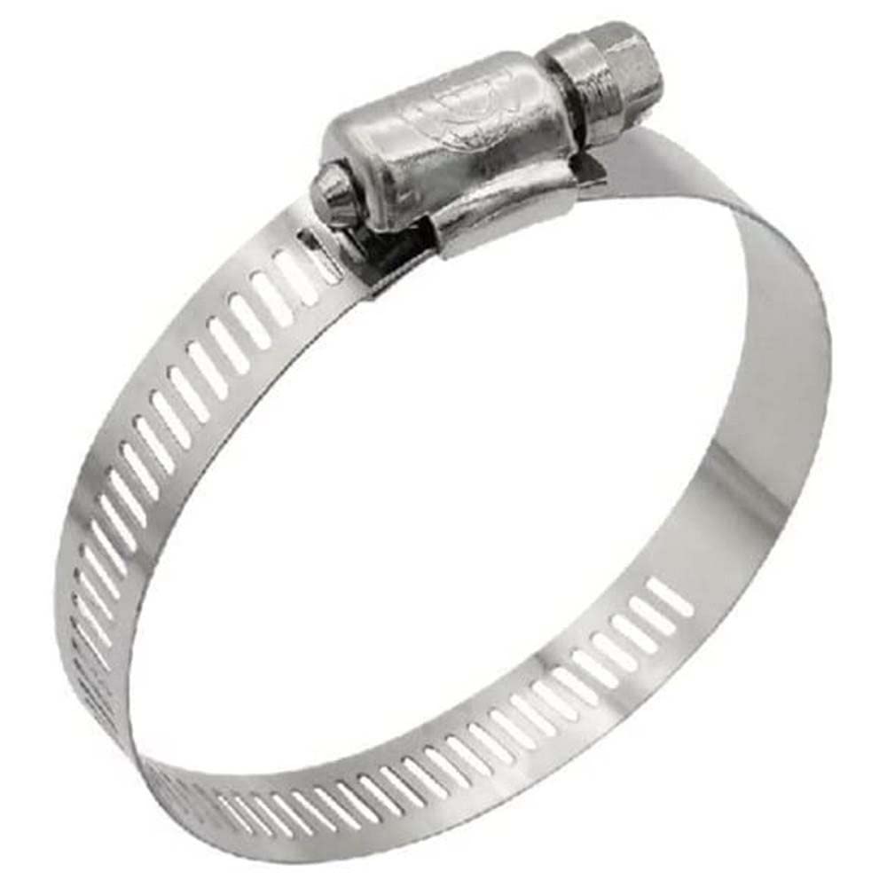 Seachoice 50-23423 Stainless Steel Marine Hose Clamp, 10/Box (Size: #48, Option: 9/16" Band)