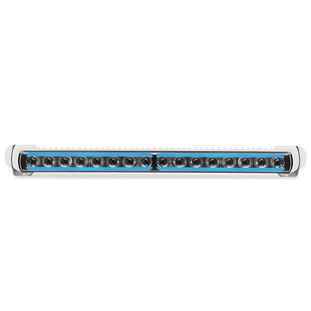 Hella 958140531 Sea Hawk-470 LED Pencil Beam Light Bar with Blue Edge Light