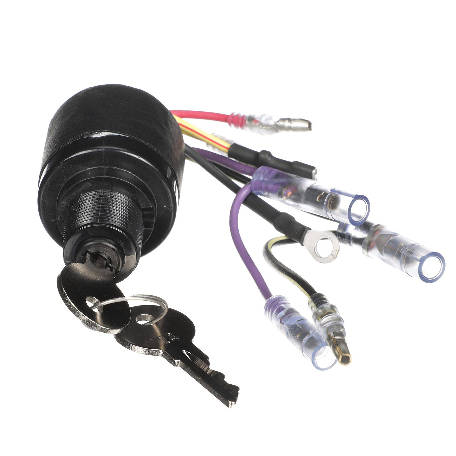 Quicksilver 17009A5 Ignition Key Switch Kit for Side Mount Controls