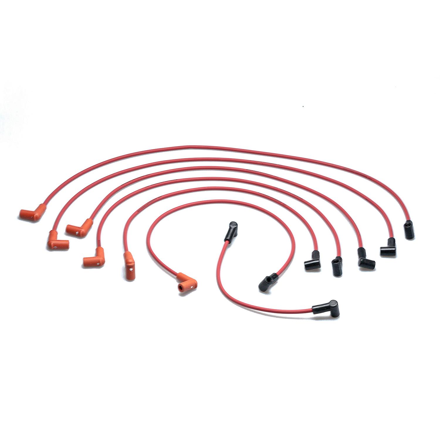 Quicksilver 816608Q82 Red Spark Plug Wire Kit for V6 MerCruiser Engines