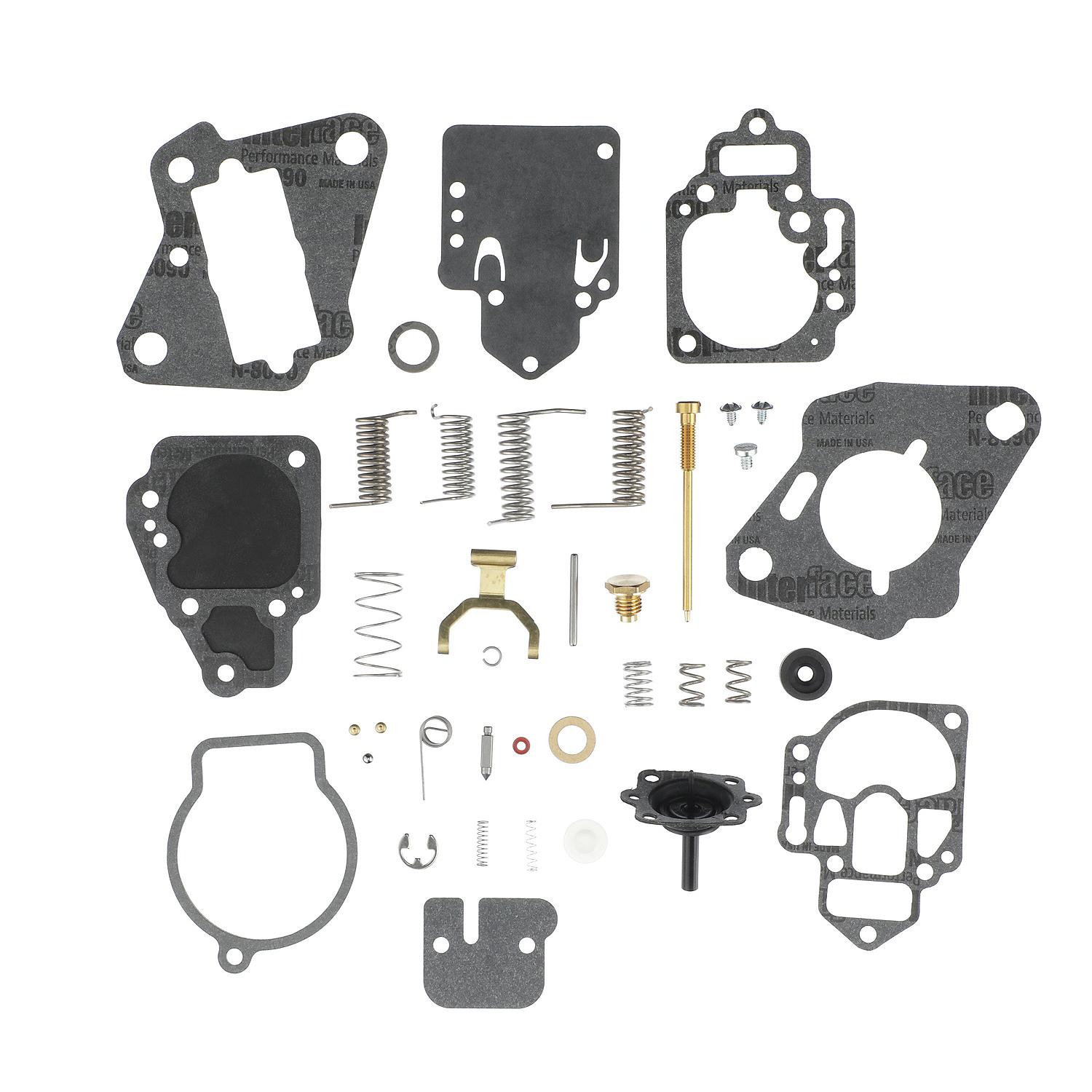 Quicksilver 8237072 Carburetor Repair Kit for Mercury Mariner 2-Stroke Outboards