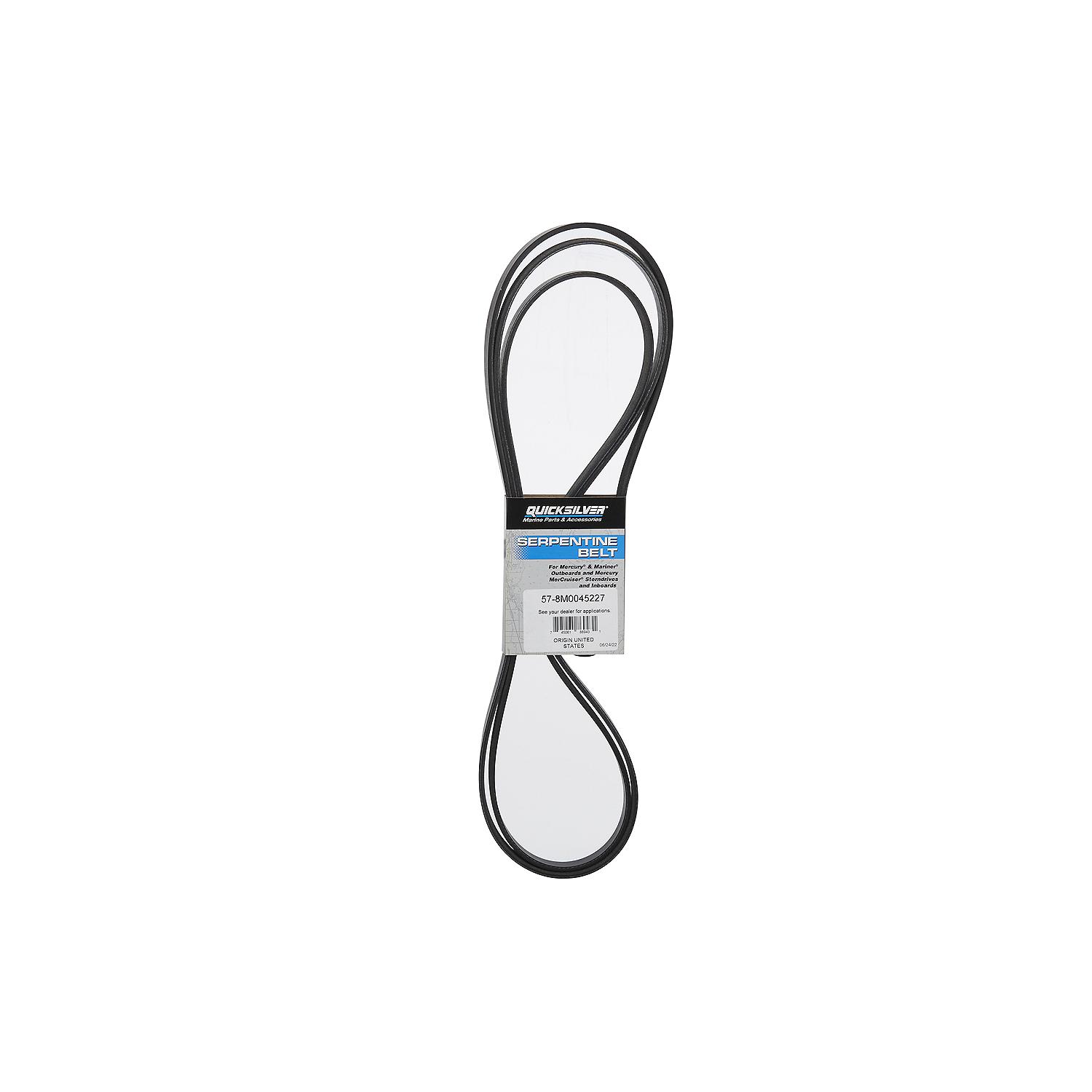 Quicksilver 8M0045227 Serpentine Belt for MerCruiser 8.2L Engines