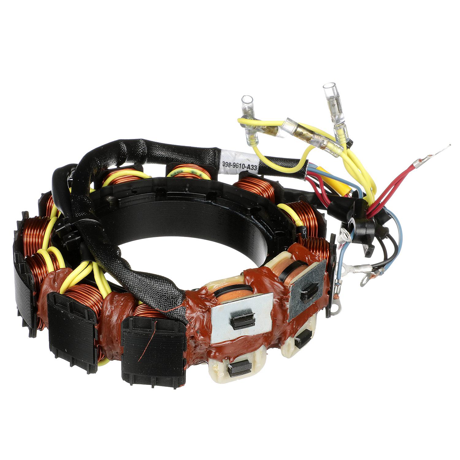 Quicksilver 9610A19 Ignition Stator Assembly for V6 Mercury Mariner 2-Cycle Outboards