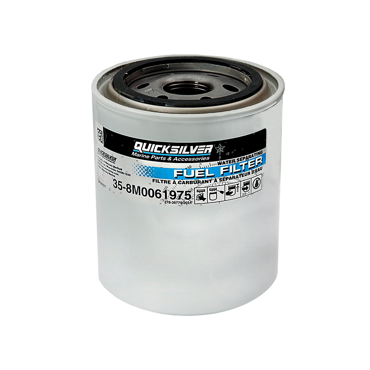 Quicksilver 8M0061975   Water Separating Fuel Filter, OMC