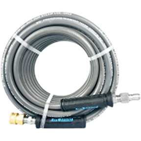 BluBird PWSW3850-CP BluShield Single Wire 3/8 X 50ft 4K PSI Pressure Washing Hose