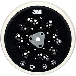 3M 30062 Hookit Clean Sanding Multi-Connection Disc Pad 6 Inch 53 Hole