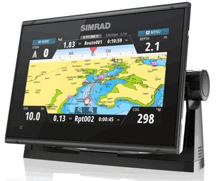 Simrad 000-16294-001 GO9 XSE Chartplotter Fishfinder with HALO20 Radar and 83/200 Transducer