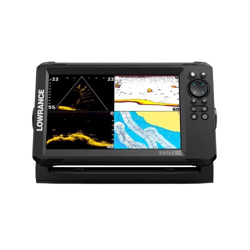 Lowrance 000-16129-001 Eagle Eye 9 Inch Fish Finder with Live Sonar C-MAP US Inland