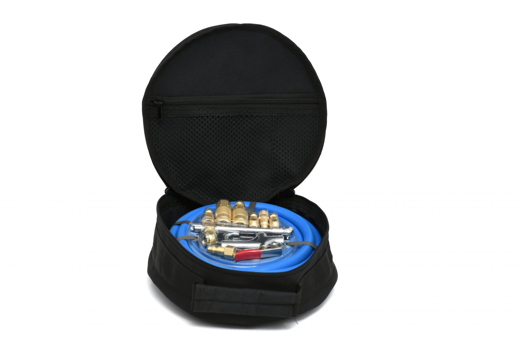 BluBird BB3850KIT-10 Rubber Air Hose Kit 3/8" x 50' with 10 Piece Accessory Set