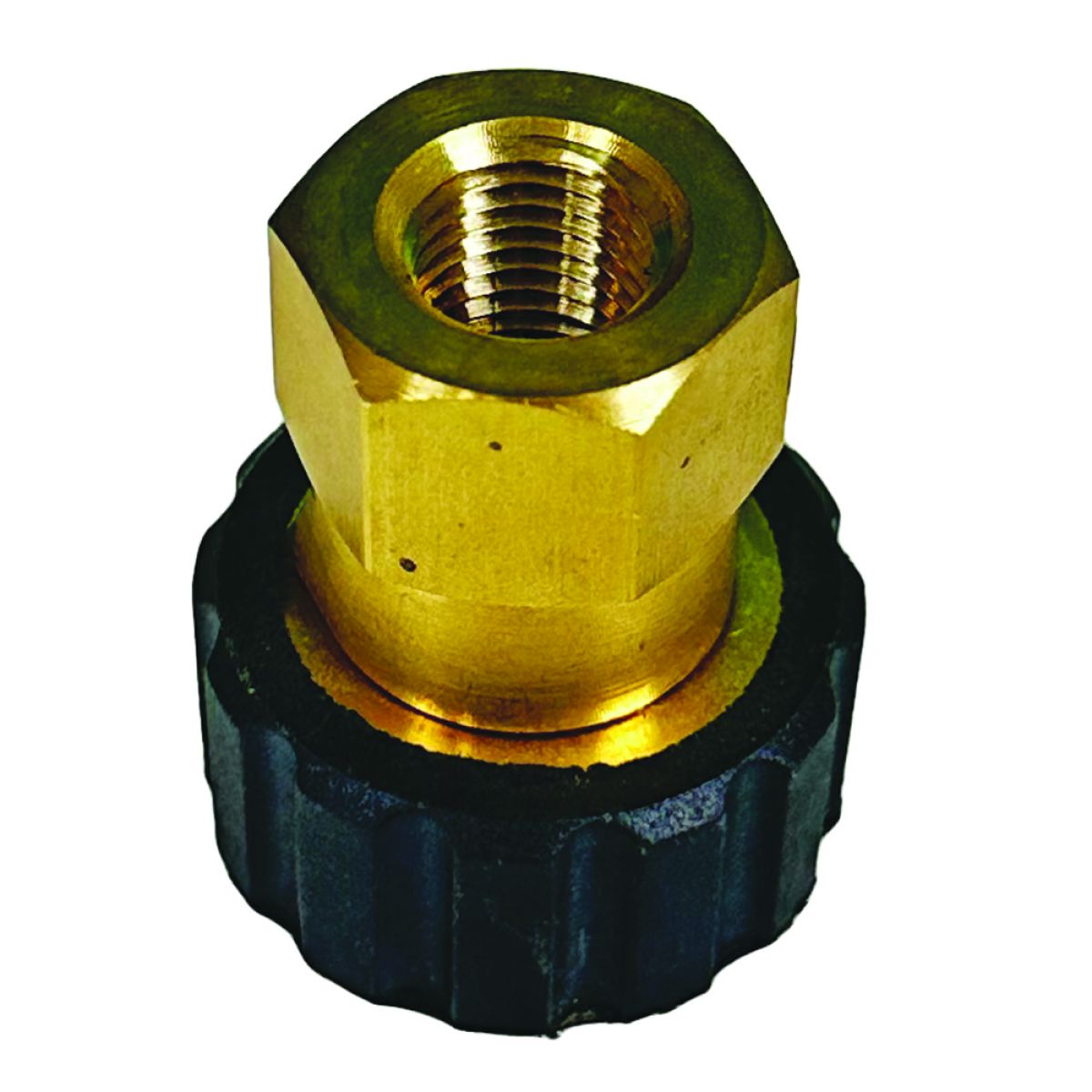 Blushield PWA008 1/4" Female Pipe Thread to Female Metric Pressure Washer Adapter