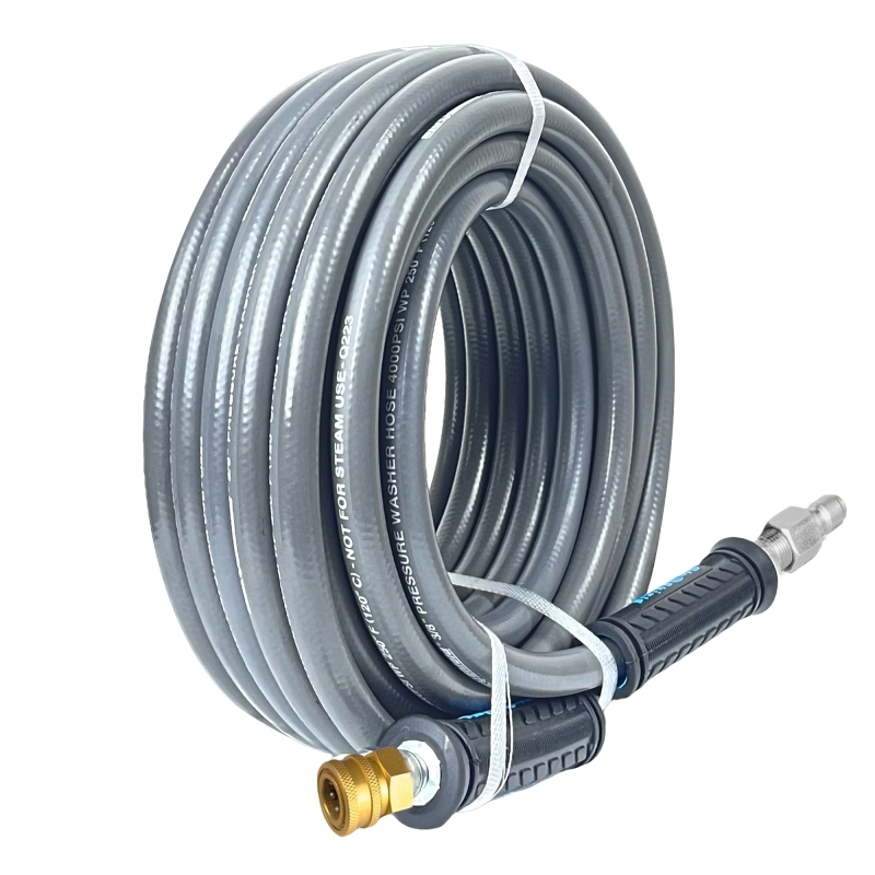 Blushield PWSW3825-CP Single-Wire Pressure Washer Hose 3/8" x 25' 4000 PSI