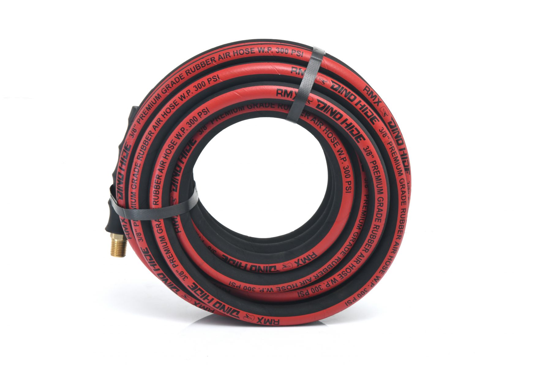 Dino-Hide WLEPRO3810 Dino-Hide Rubber Air Hose Assembly 3/8" x 10'