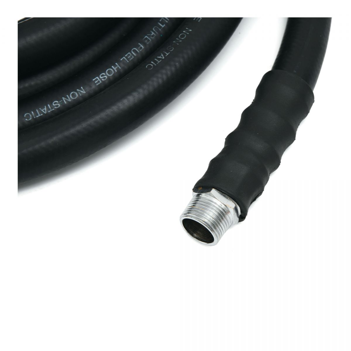 OilShield OSFHONE30 1" x 30' Rubber Farm Fuel Transfer Hose with Static Wire