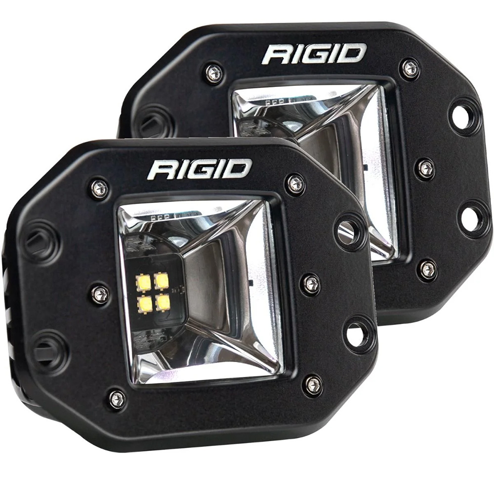 RIGID Industries 682153 Radiance+ Scene RGBW Flush Mount Pod Lights Pair
