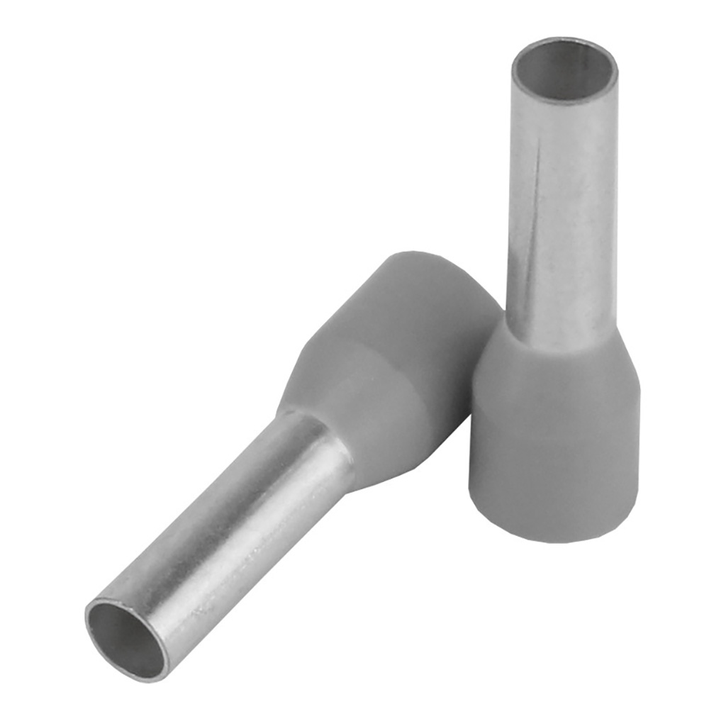 Pacer Performance TFRL12-10MM-25 PACER GREY 12AWG FERRULE 10MM - 25PK