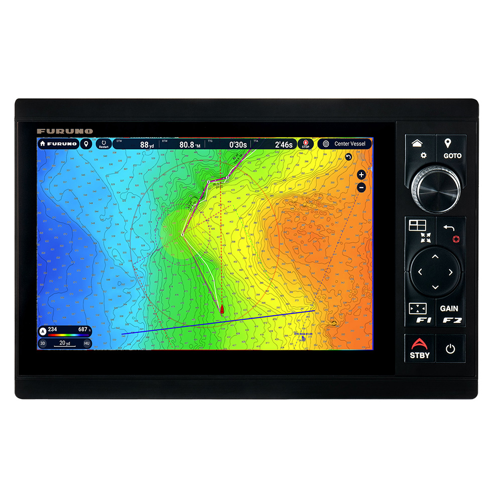Furuno TZT10X 10" Hybrid Touch Chartplotter Fishfinder MFD