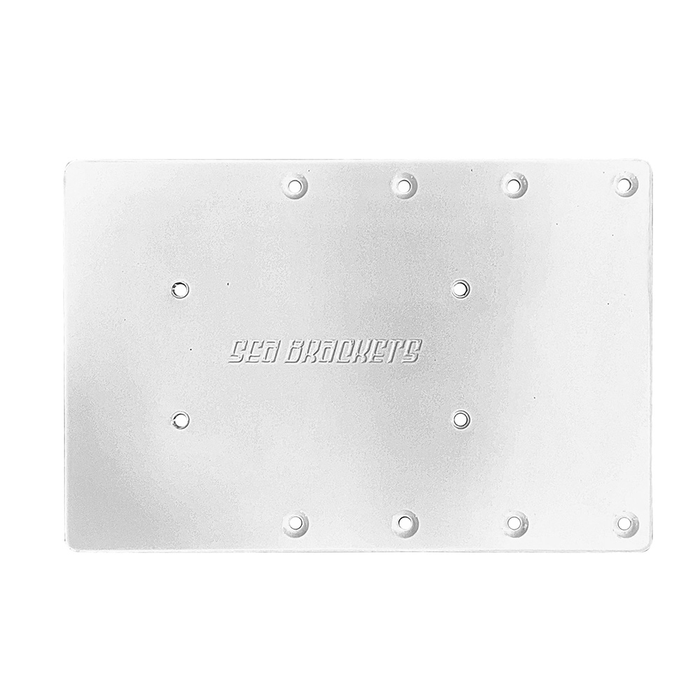 Sea Brackets SEA2313 SEA BRACKETS 12" STRAIGHT TROLLING MOTOR PLATE F/ KRAKEN
