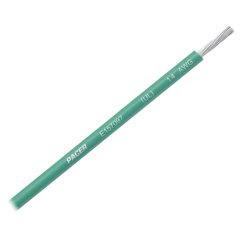 Pacer Performance WUL14GN-25 PACER GREEN 25' 14 AWG PRIMARY WIRE