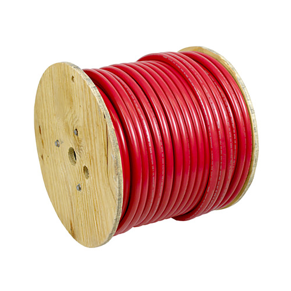 Pacer Performance WUL10RD-250 Red 1/0 AWG Marine Battery Cable 250 ft