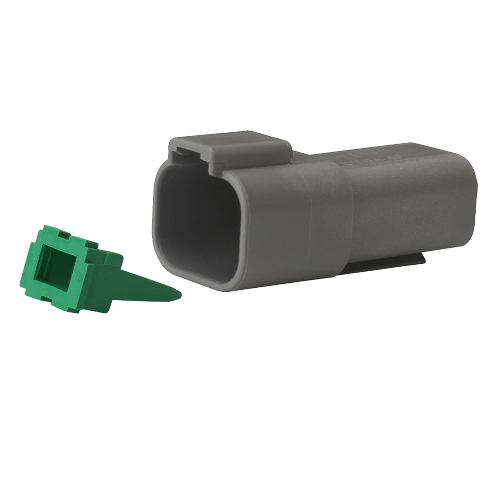 Pacer Performance TDT04-4P-10 PACER DEUTSCH DT RECEPTACLE & WEDGE LOCK KIT 4 POSITION 10