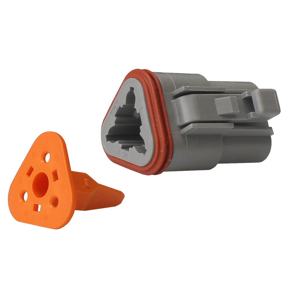 Pacer Performance TDT06-3S-10 PACER DEUTSCH DT PLUG & WEDGE LOCK KIT 3 POSITION 10 PCS