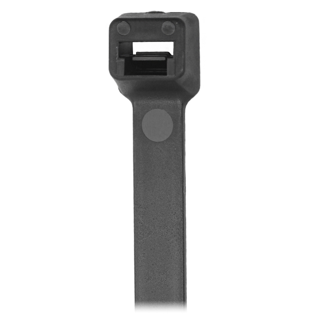 Pacer Performance CT1M-100BK PACER 4" CABLE TIE - BLACK - 18LB TENSILE STRENGTH