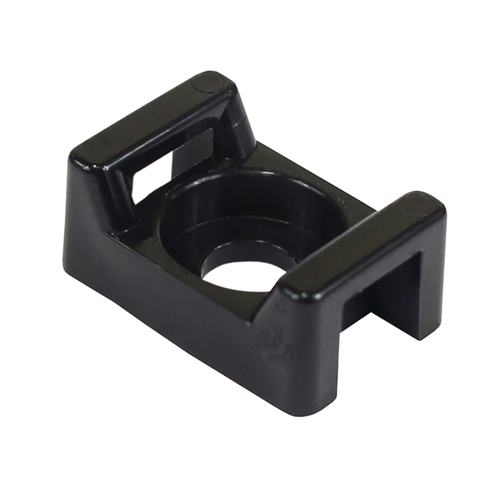 Pacer Performance CTM2S8BK-100 PACER SCREW DOWN CABLE TIE MOUNT - #8 SCREW MOUNT METHOD