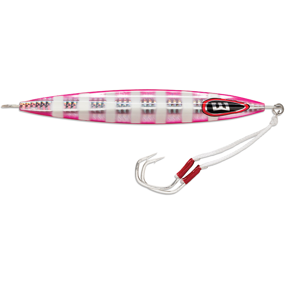 Williamson Lures KSJX280CF WILLIAMSON KENSAKI JIG 280 7.25" 9-7/8OZ CANDY FLOSS
