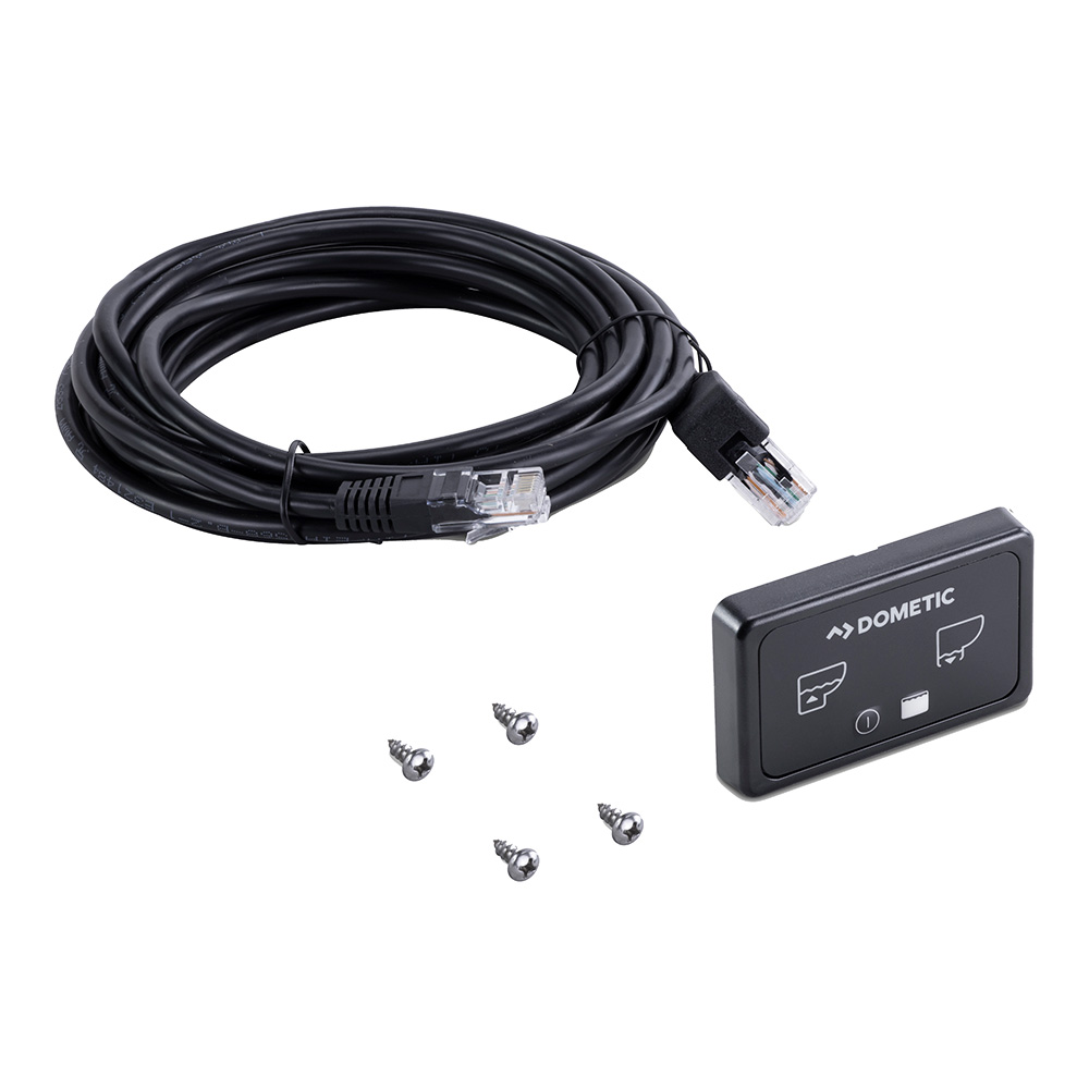 Dometic 313600022 DOMETIC TOUCHPAD FLUSH SWITCH - BLACK