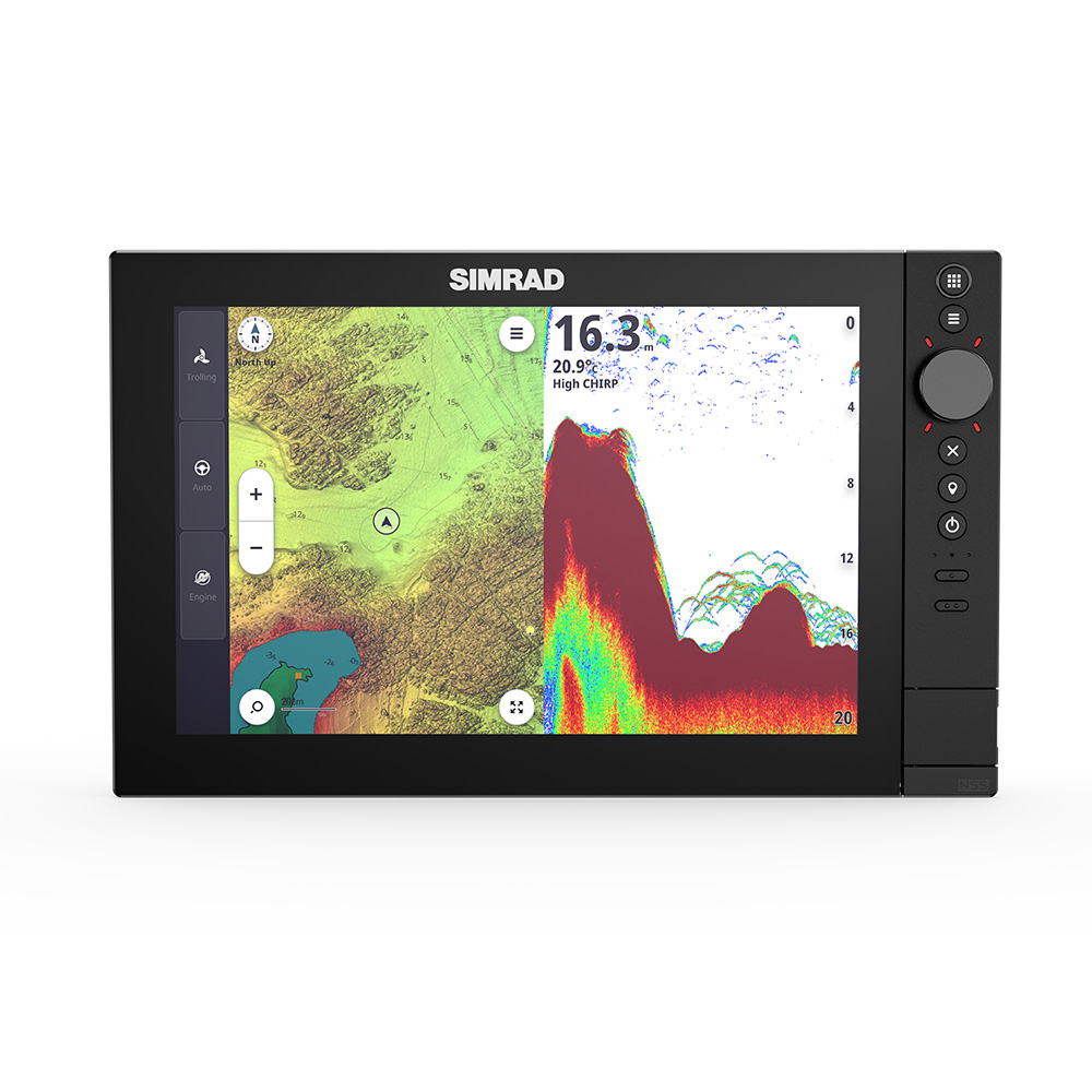 Simrad 000-16015-001 NSS4 Multifunction Display with C-MAP DISCOVER X Chart