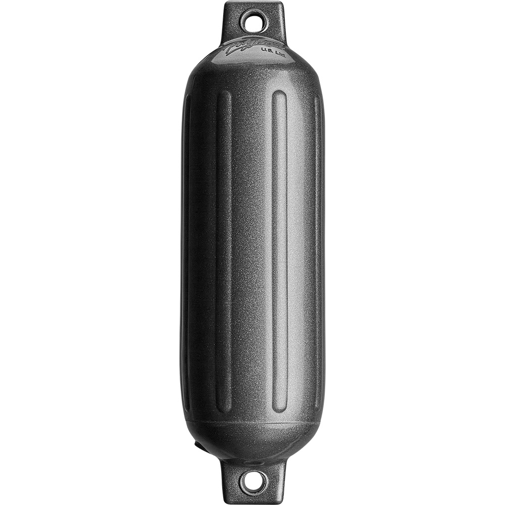 Polyform G-3-METALLIC GRAPHITE POLYFORM G-3 TWIN EYE FENDER 5.5" X 19" METALLIC GRAPHITE