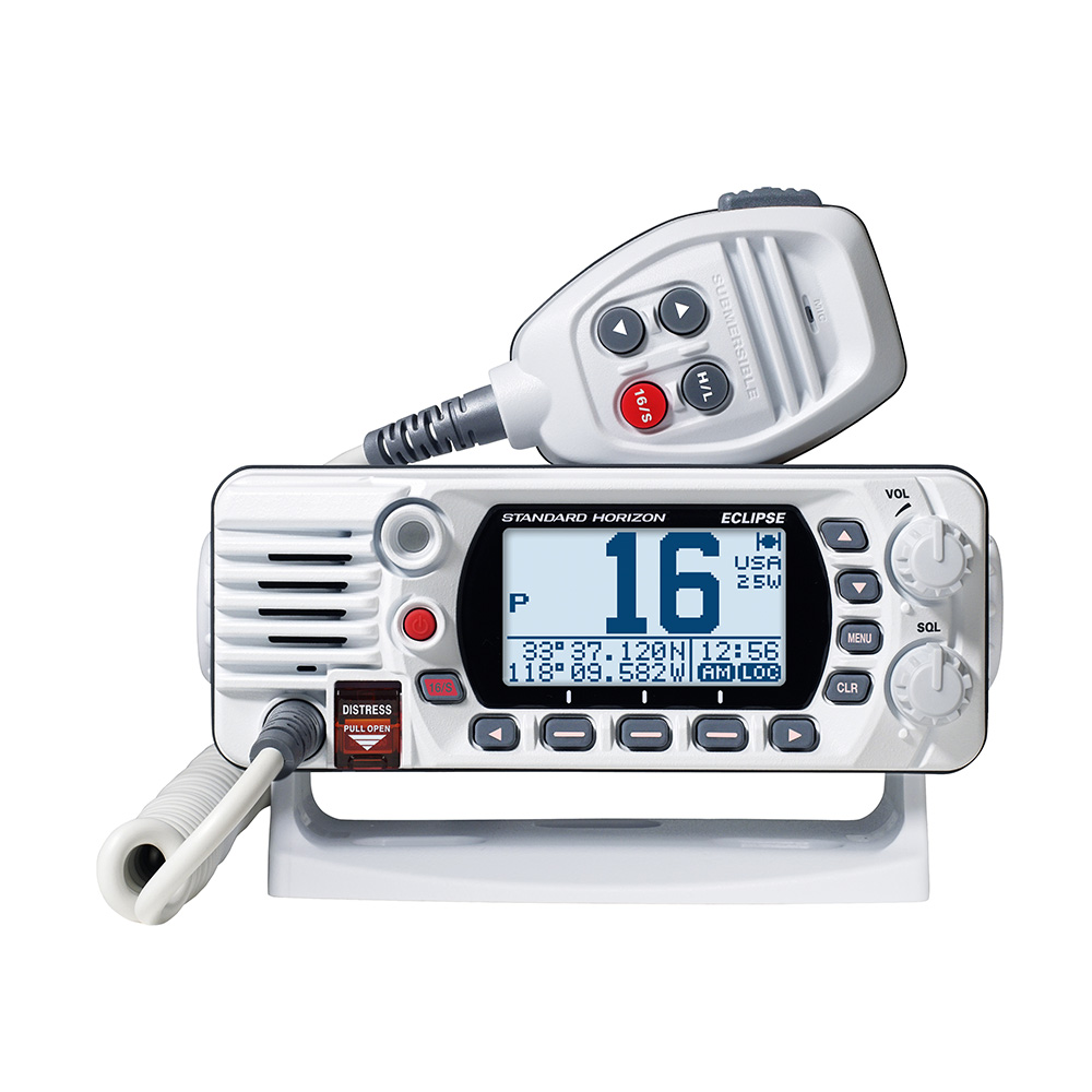 Standard Horizon GX1410W 25W Fixed Mount VHF Radio - White