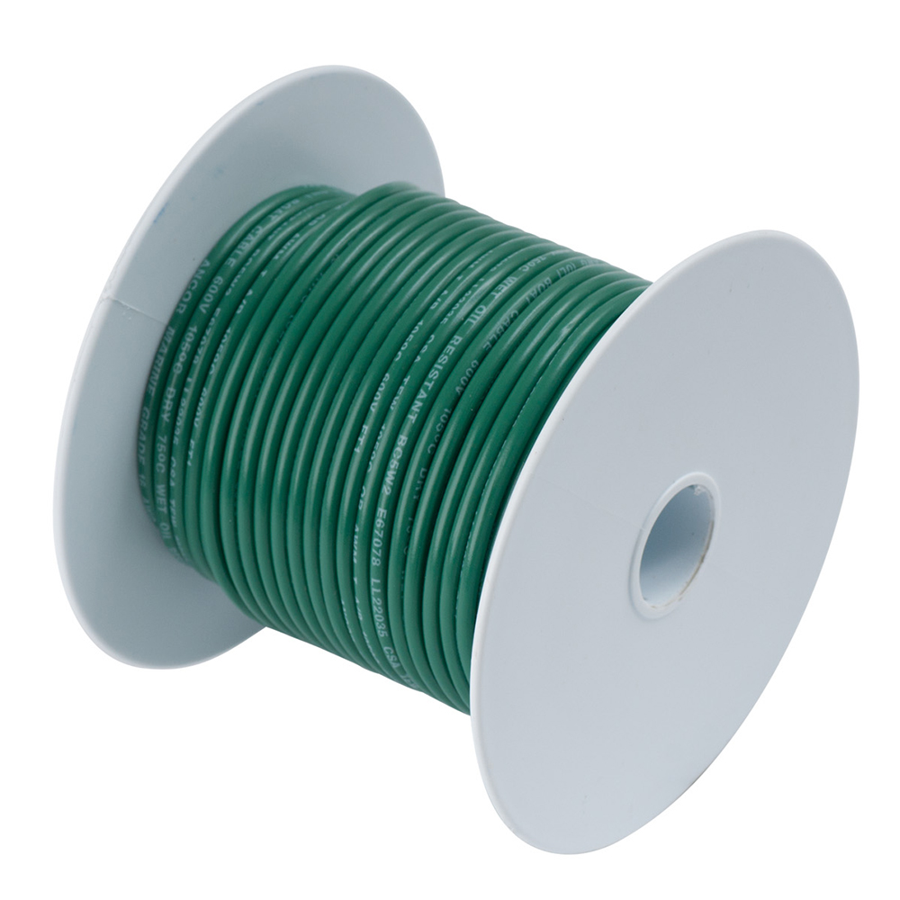 Ancor 112325 Green Tinned Copper Marine Wire 6 AWG 250 Foot