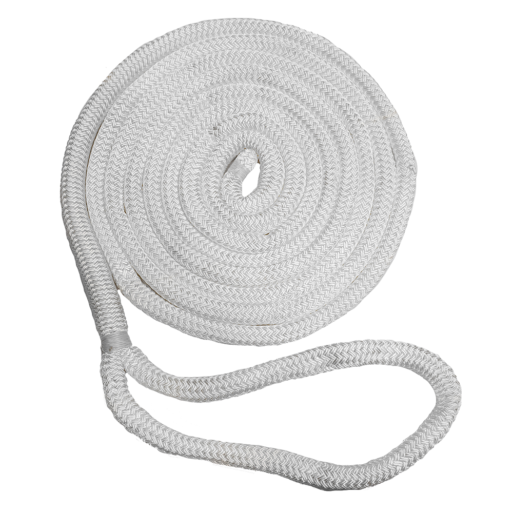 New England Ropes C5050-24-00035 New England Rope 3/4" X 35' Nylon Double Braid Dock Line