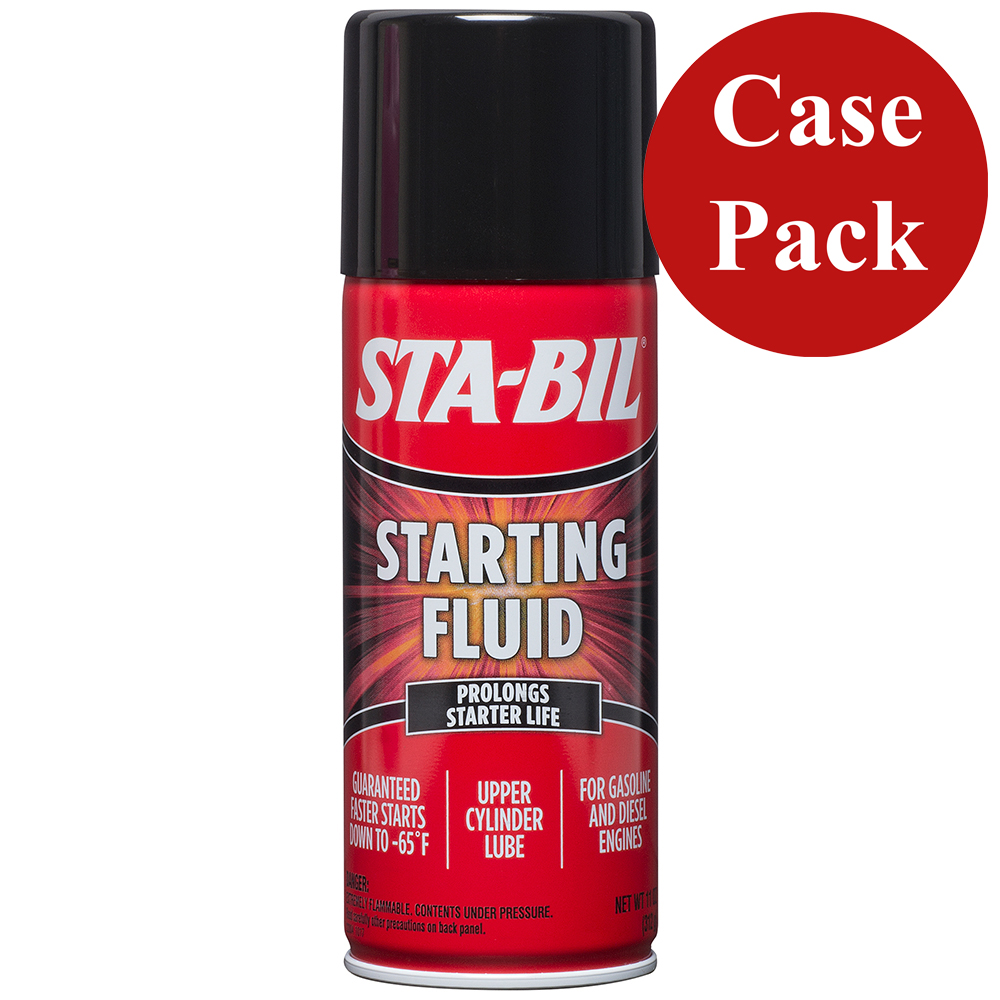 Sta-Bil 22004CASE STA-BIL STARTING FLUID 11 OZ *CASE OF 6*